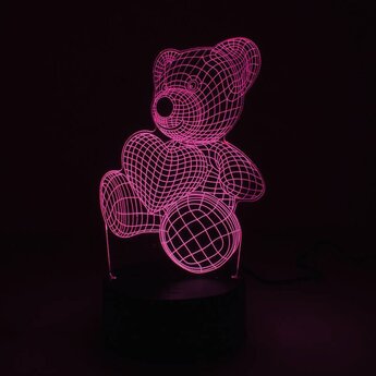 3D illusie lamp