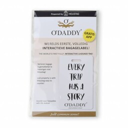 O'DADDY® Interactief bagagelabel - by Moustag