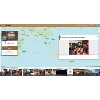 O'DADDY® Interactive luggage tag