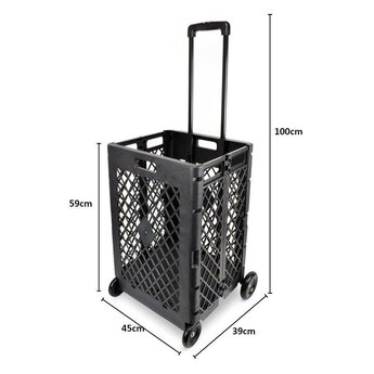 Shopping Crate XXL - foldable- 55L