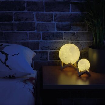 Maan nachtlamp