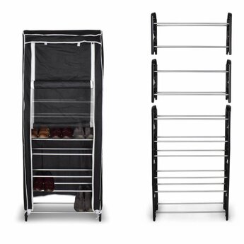 O'DADDY® Stackable Shoe Rack With Cover