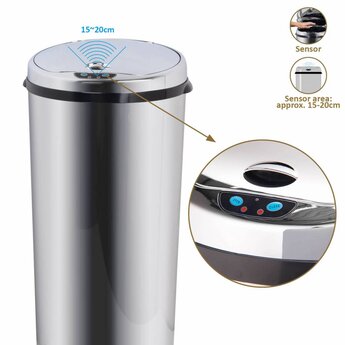 O'DADDY® Sensor Dustbin Round