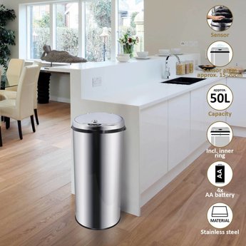 O'DADDY® Sensor Dustbin Round
