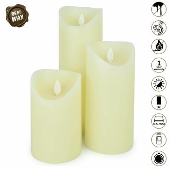 O'DADDY® Led Wax Candle set