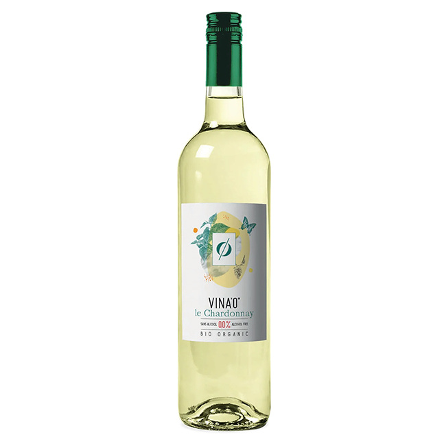 Vina'0° Le  Chardonnay Bio Organic (non alcoholisch)