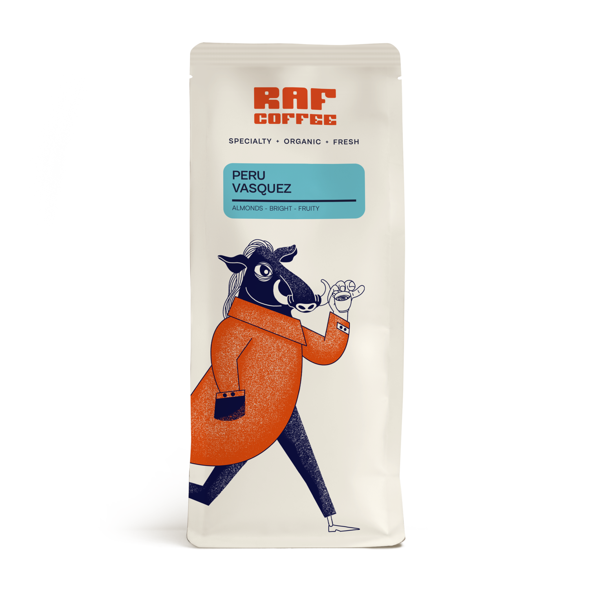 RAF Coffee Peru Vasquez – 500 gr – bonen (bio)