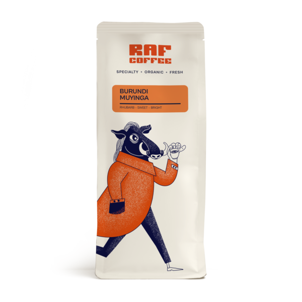 RAF Coffee Burundi Muyinga – 500 gr – bonen (bio)