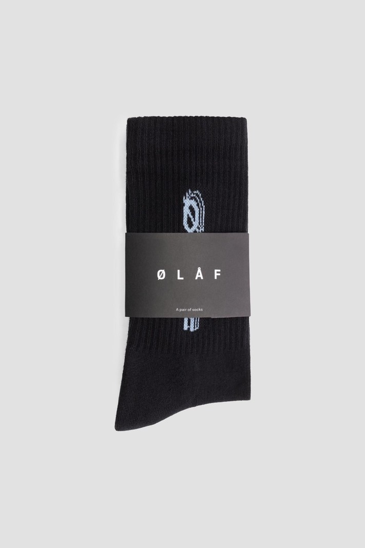 Olaf Hussein Triple Italic Socks