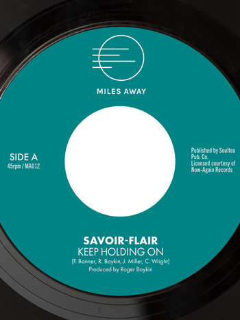Savoir-Flair - Keep Holding On / You're The Best