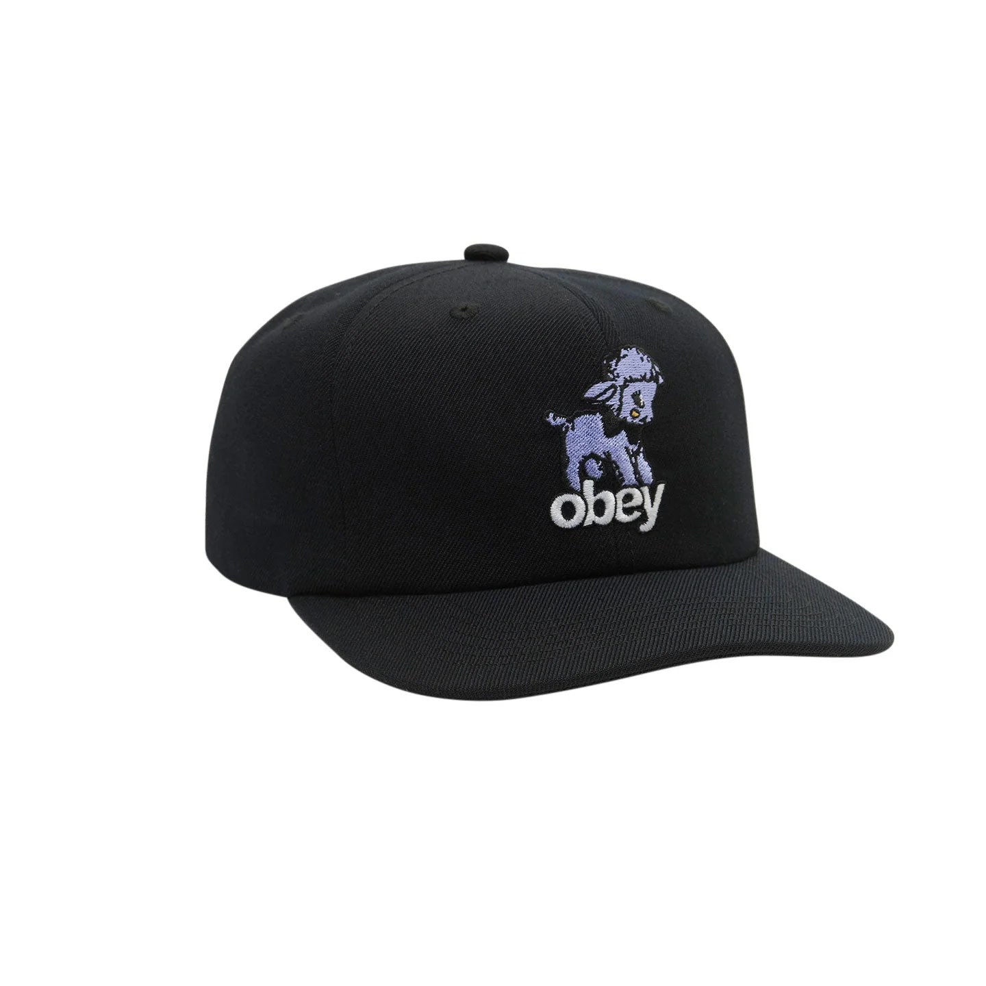 Obey Lamb 6 Panel Classic Snap