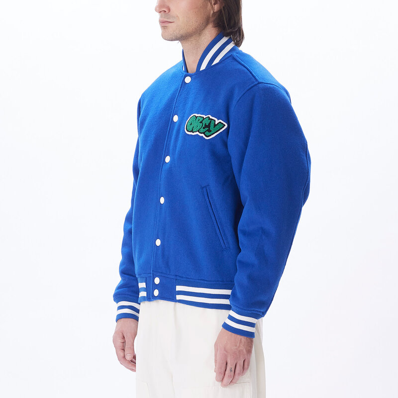 Obey Roll Call Varsity Jacket