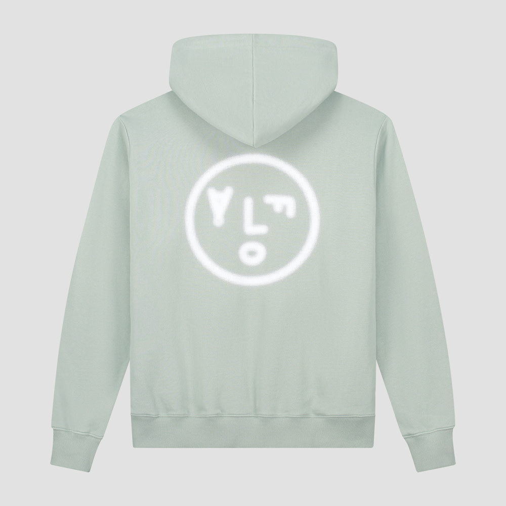 Olaf Hussein Pixelated Face Hoodie