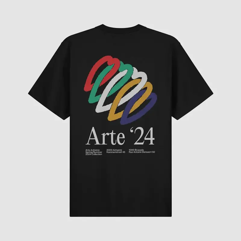 Arte Teo Back Hearts T-shirt