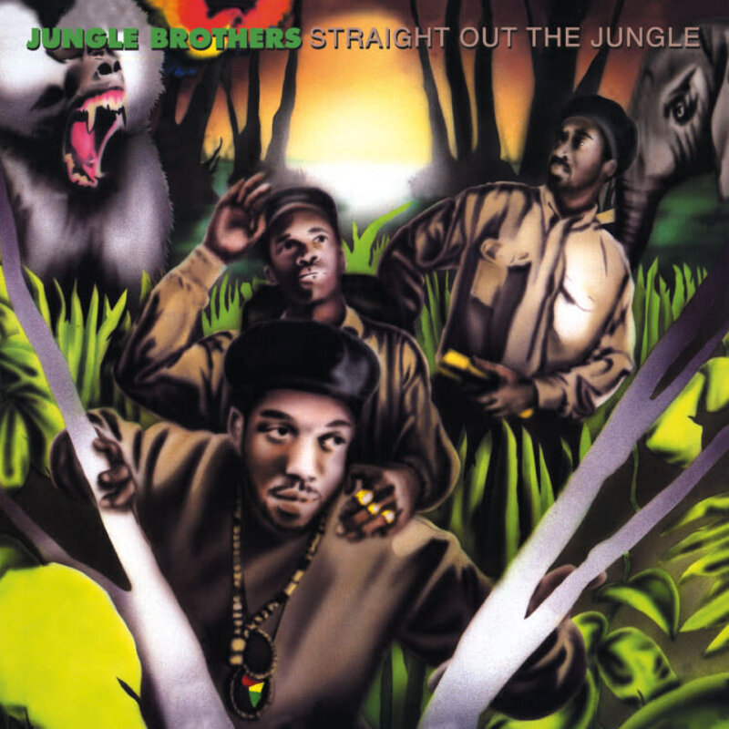 Jungle Brothers - Straight Out The Jungle (Red & Green Opaque Vinyl)