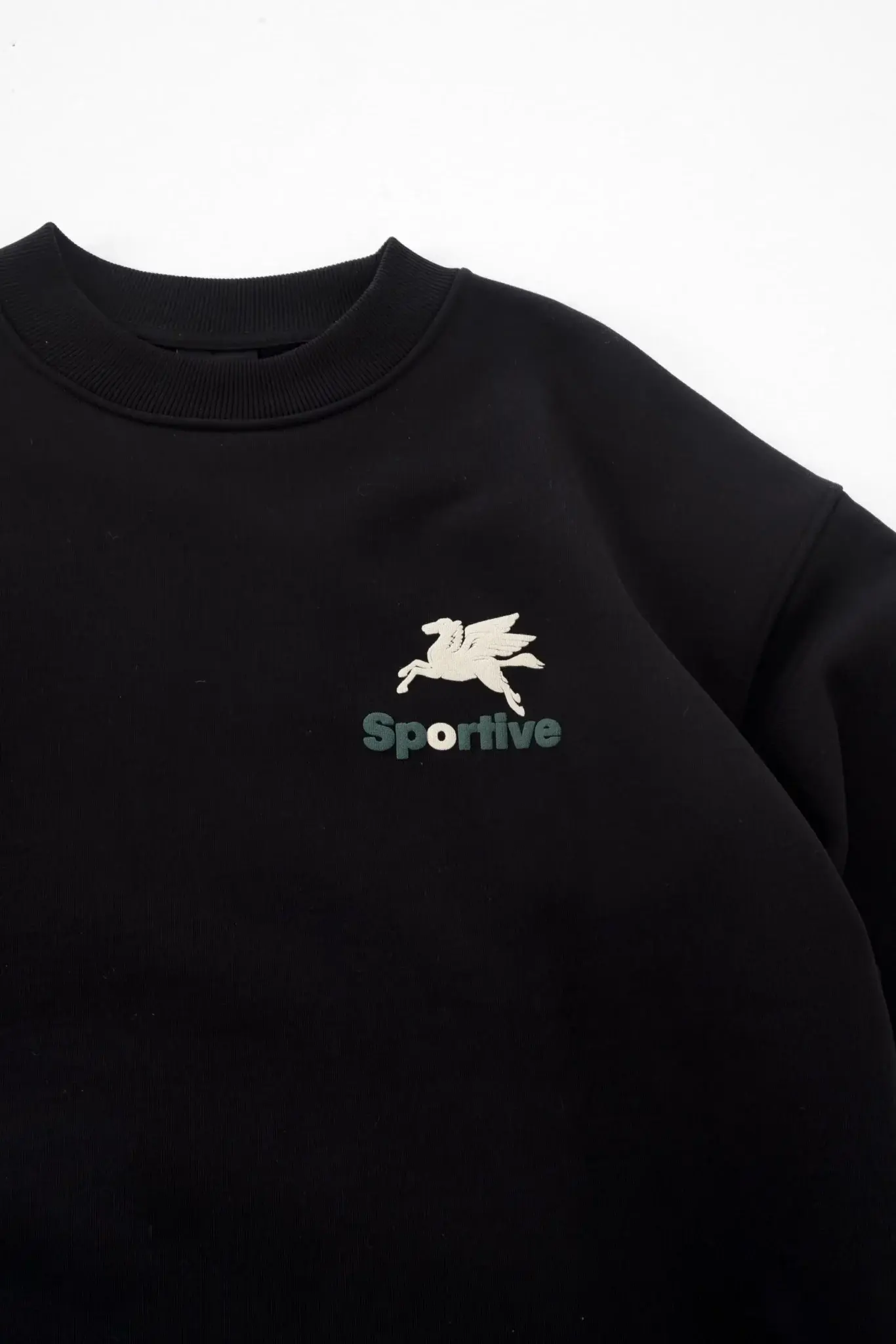Goodies Sportive Premium Black Crewneck