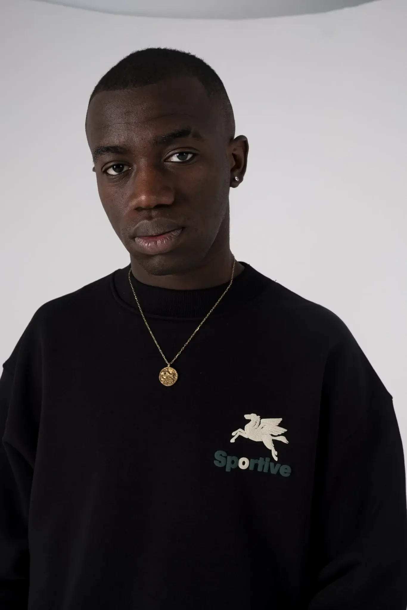 Goodies Sportive Premium Black Crewneck