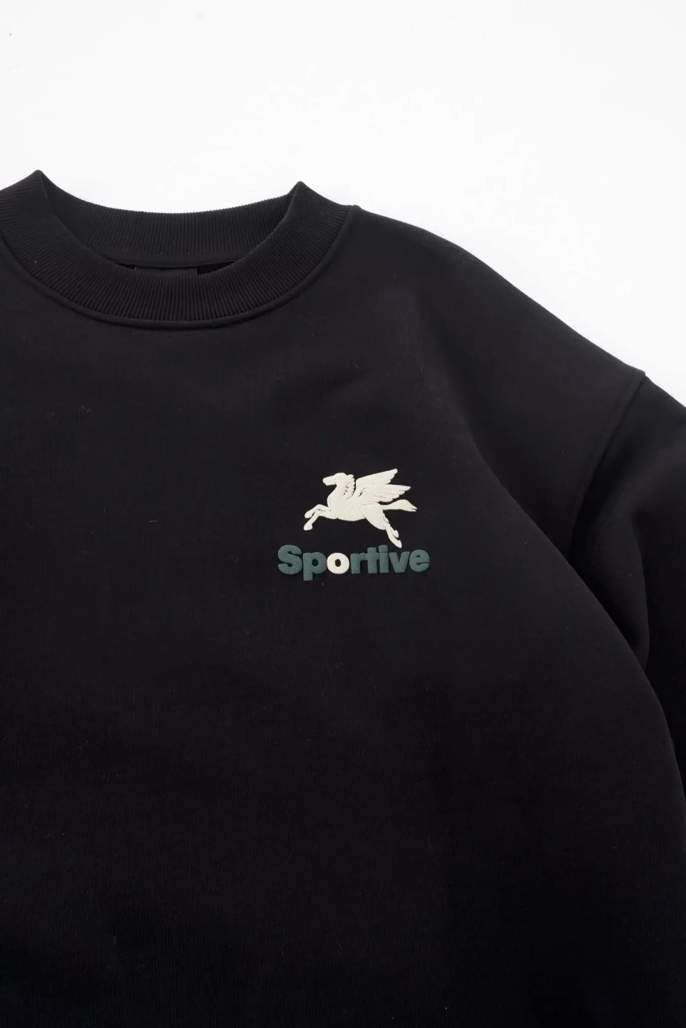 Goodies Sportive Premium Black Crewneck