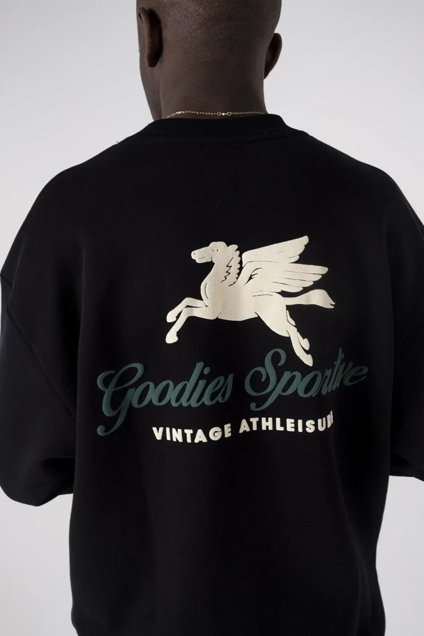 Goodies Sportive Premium Black Crewneck