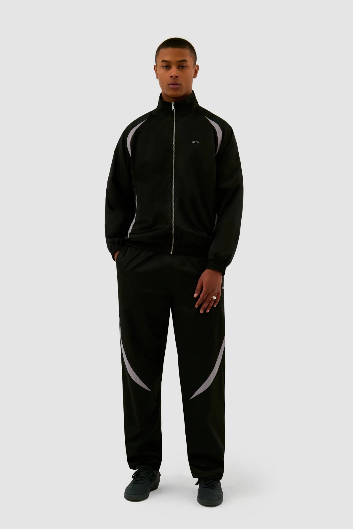 Arte Two-tone Tracksuit Pants