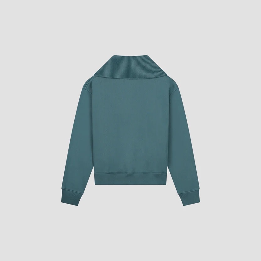 Olaf Hussein Signature Half Zip Mock Neck