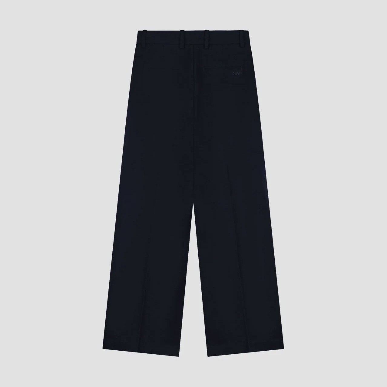 Olaf Hussein Wool Wide Leg Pant