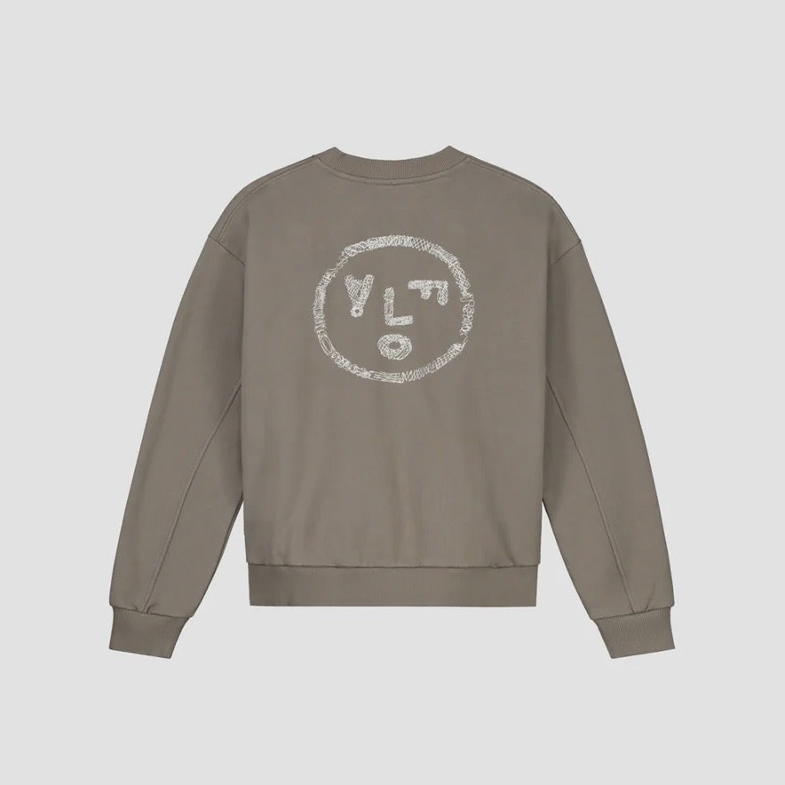 Olaf Hussein Scribble Face Crewneck