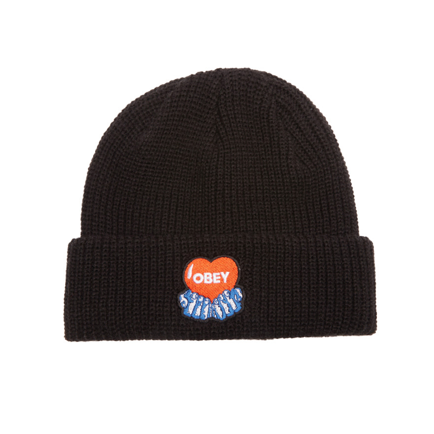 Obey Obey Heart Beanie