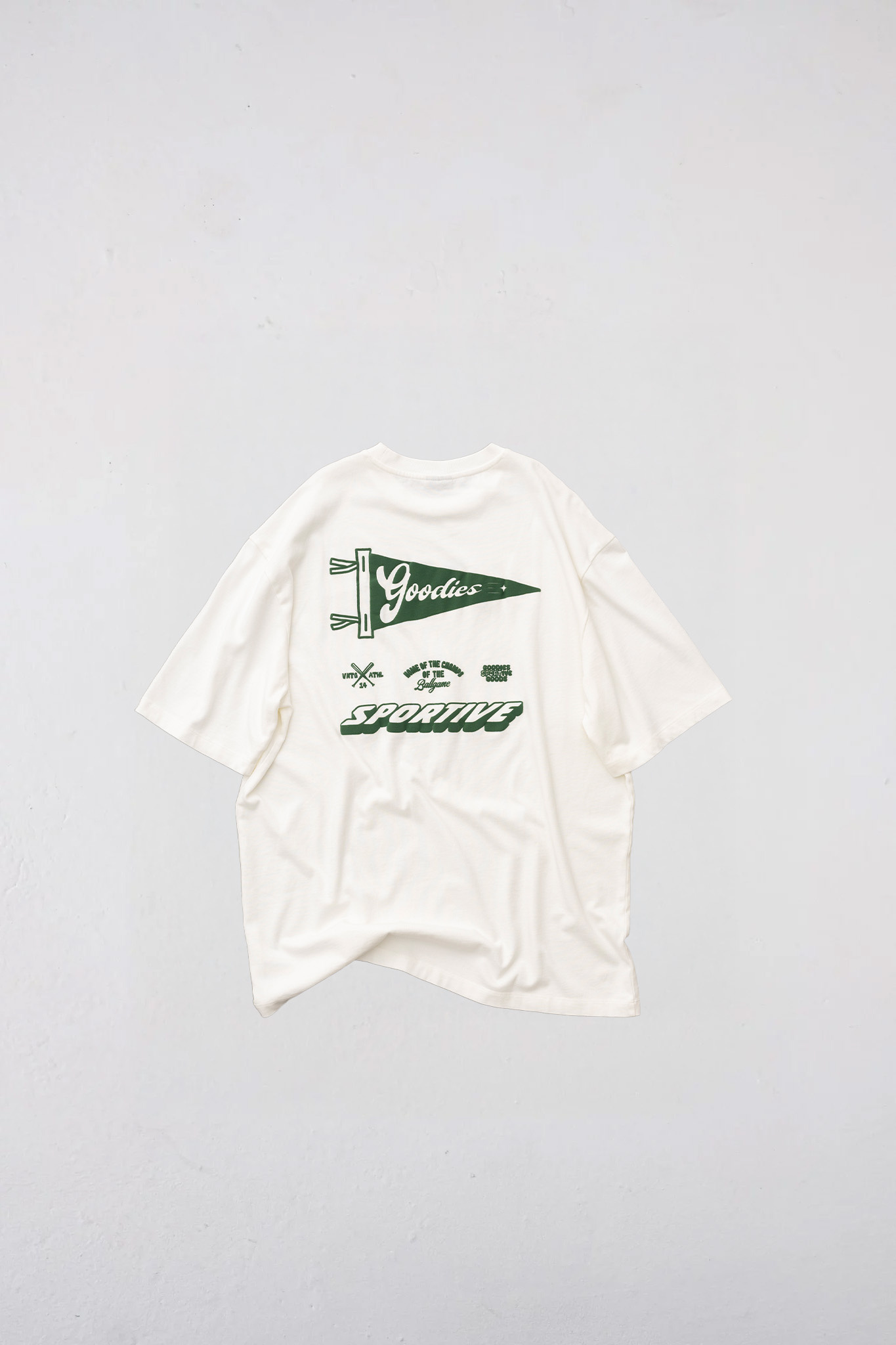 Goodies Sportive Flag White Tee