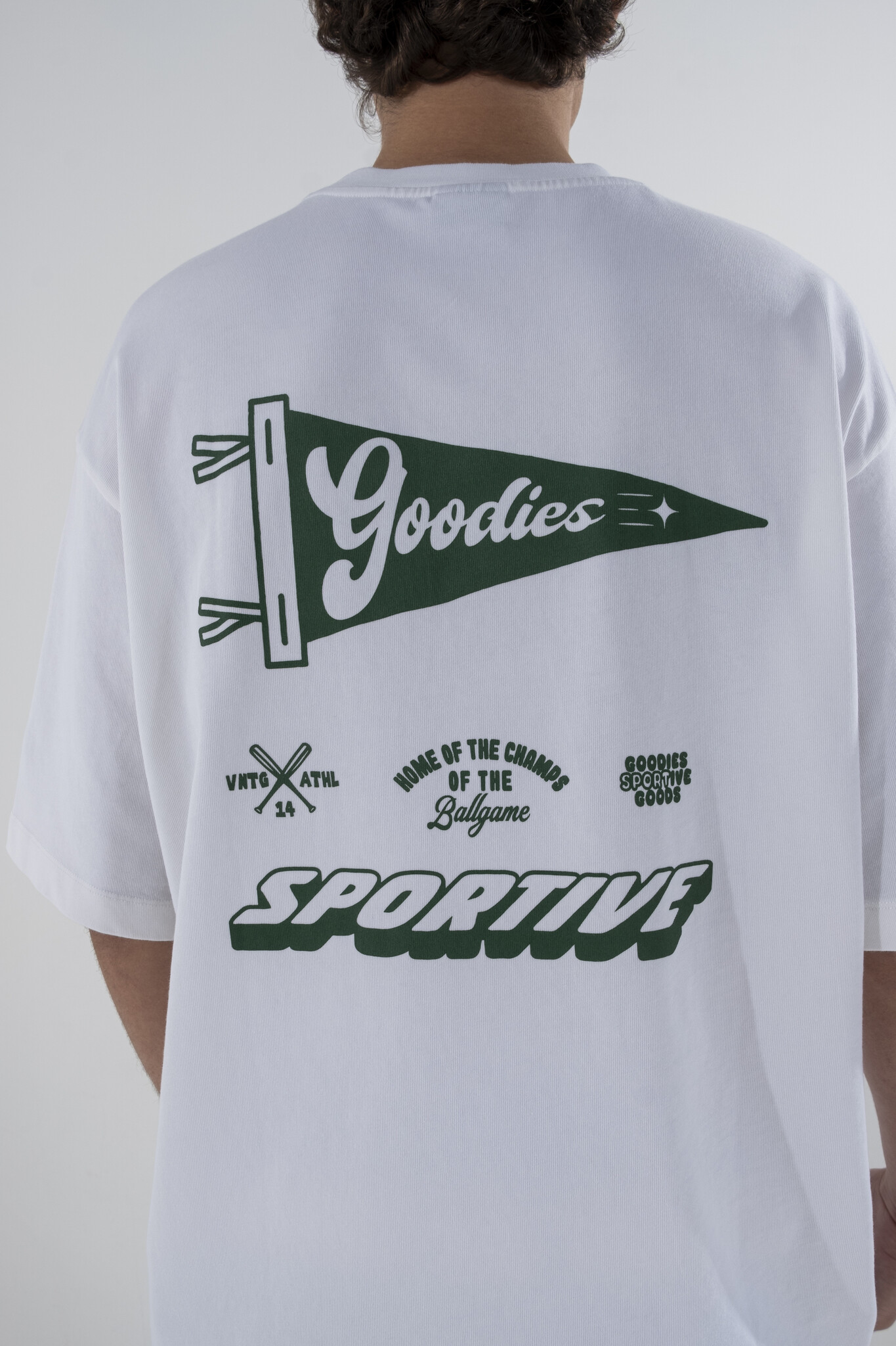 Goodies Sportive Flag White Tee