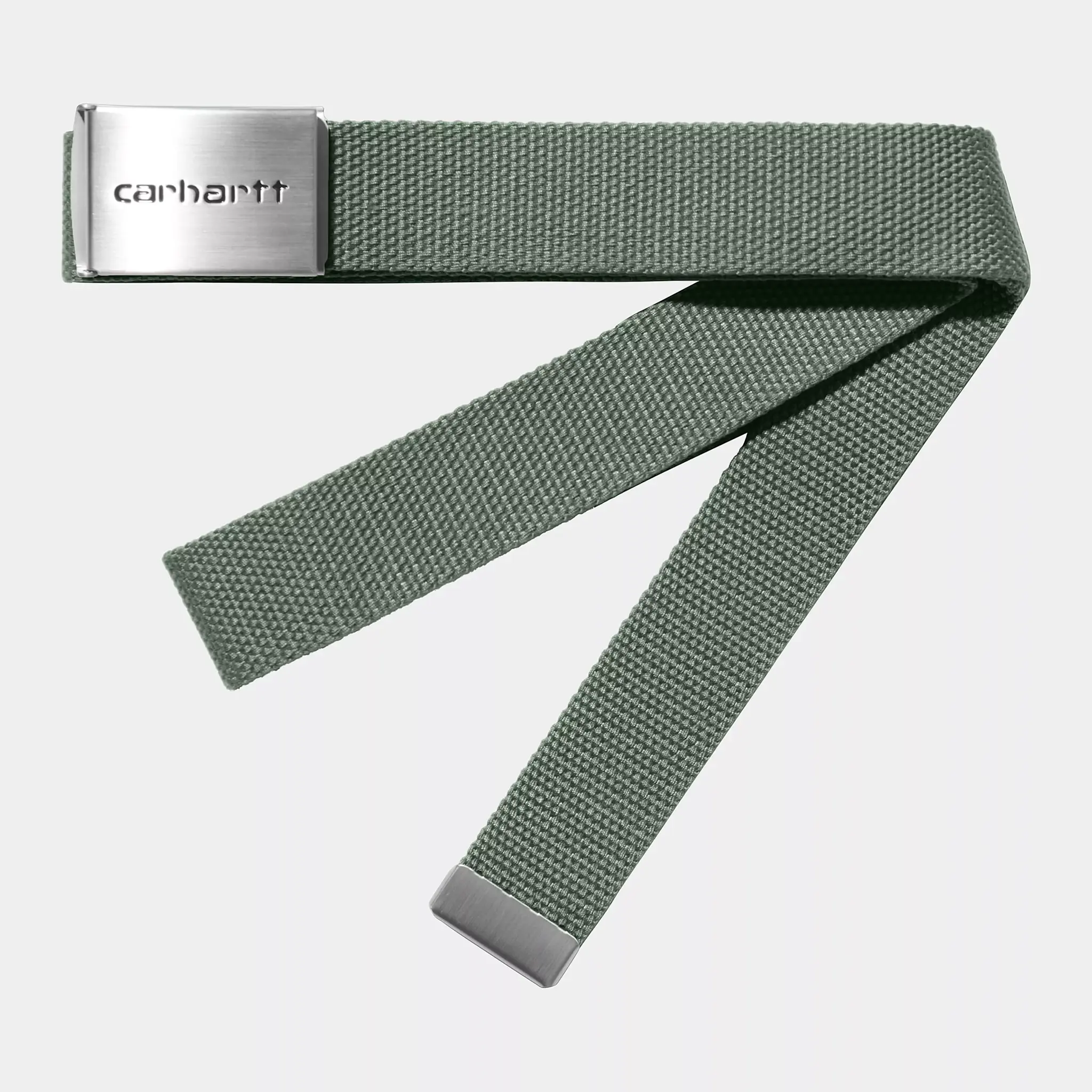 Carhartt WIP Clip Belt Chrome