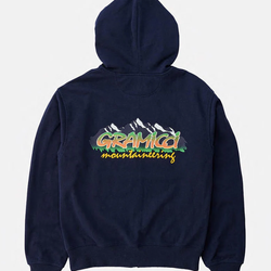Mountaineering Zip Hooded Sweatshirt