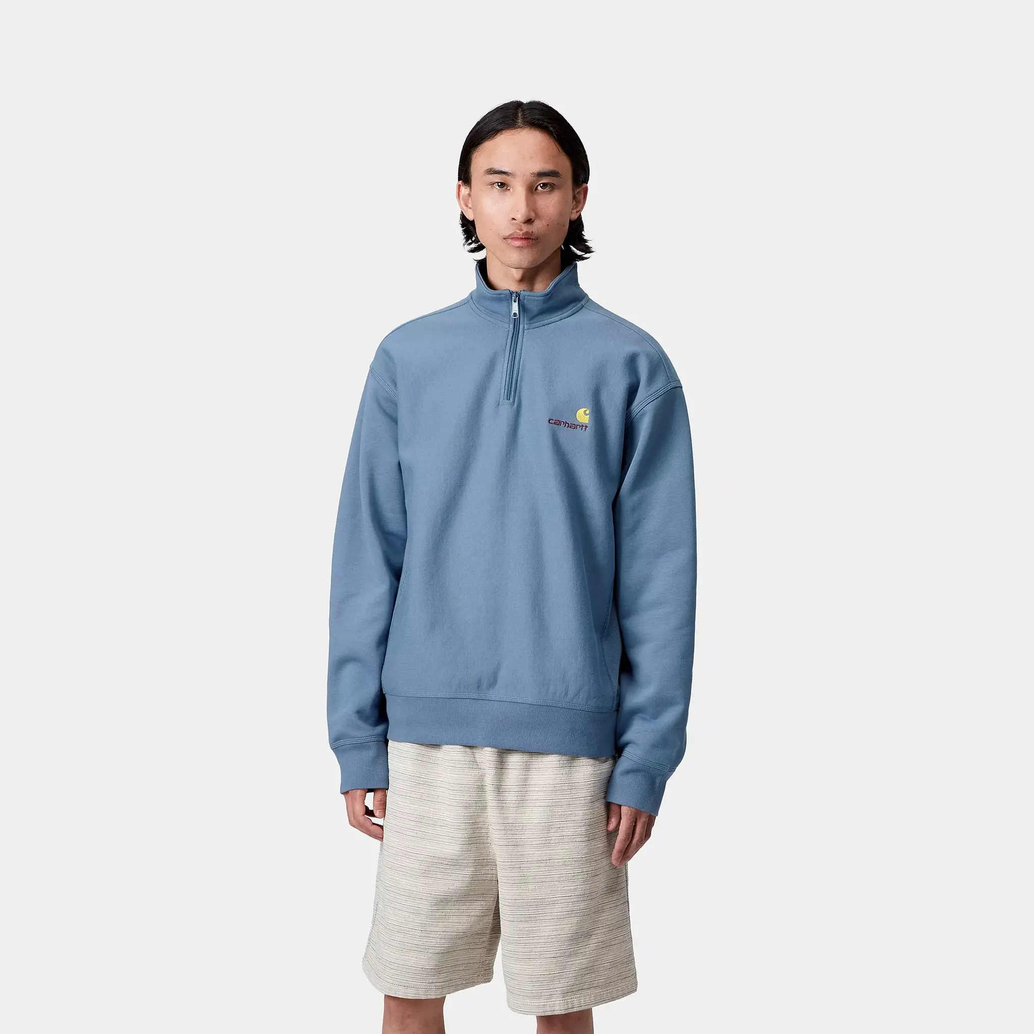 Carhartt WIP Half Zip American Script Sweat