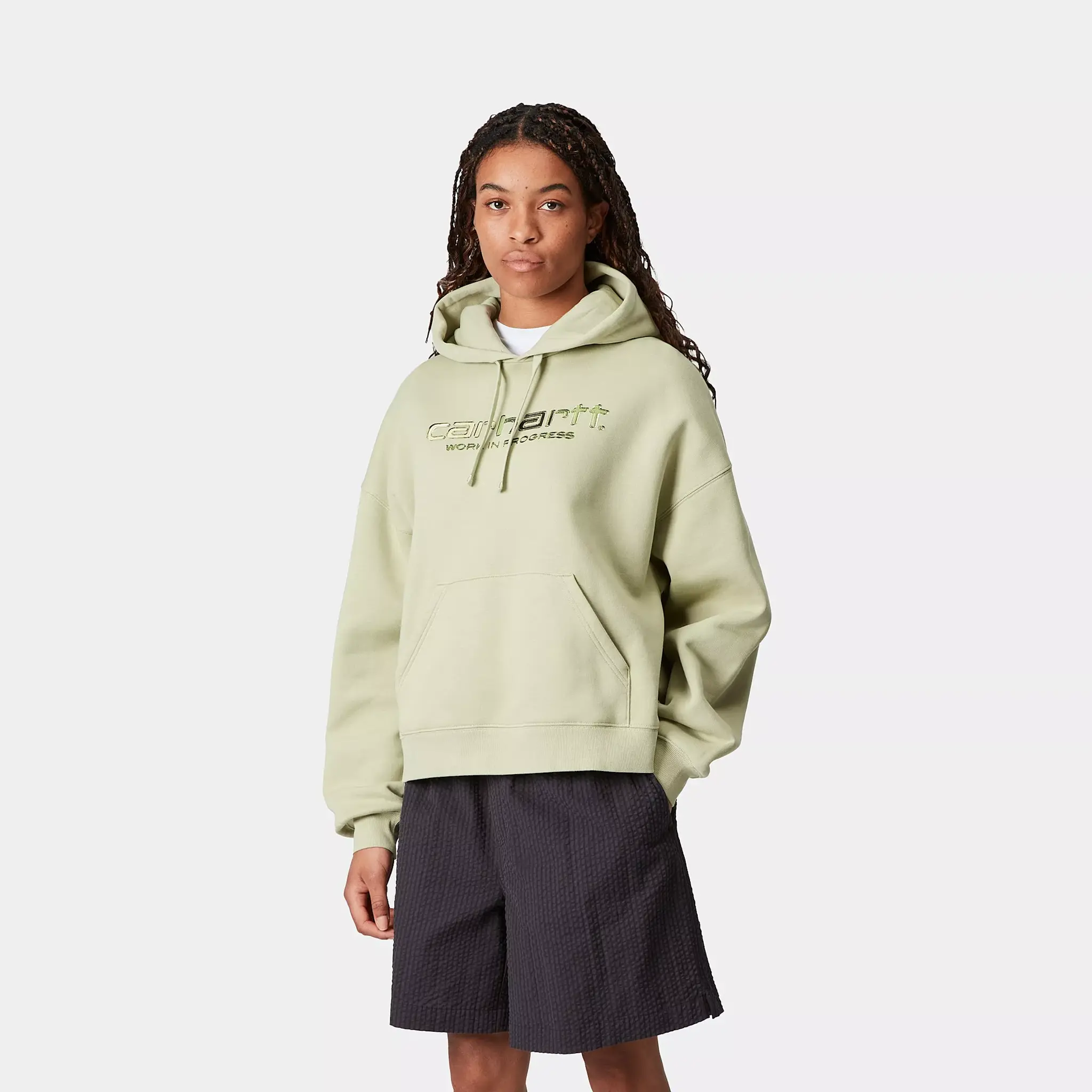 Carhartt WIP Women Hooded Solar Chrome Sweat