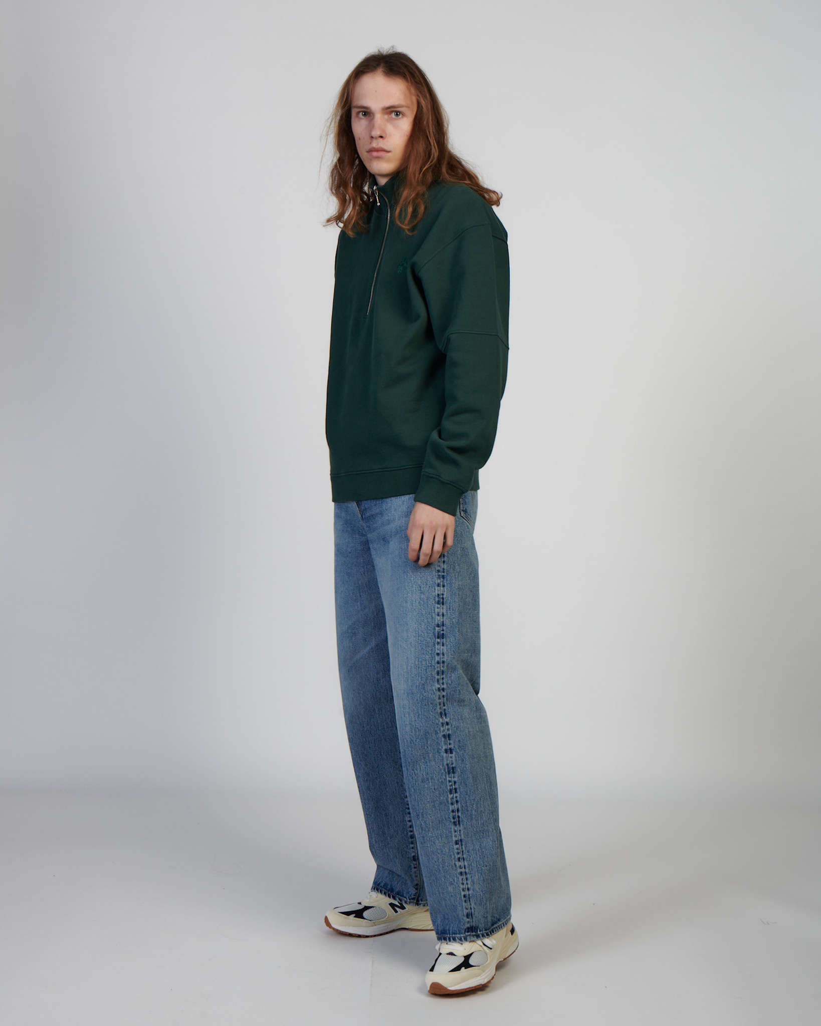 Edwin Koji Half Zip Sweater