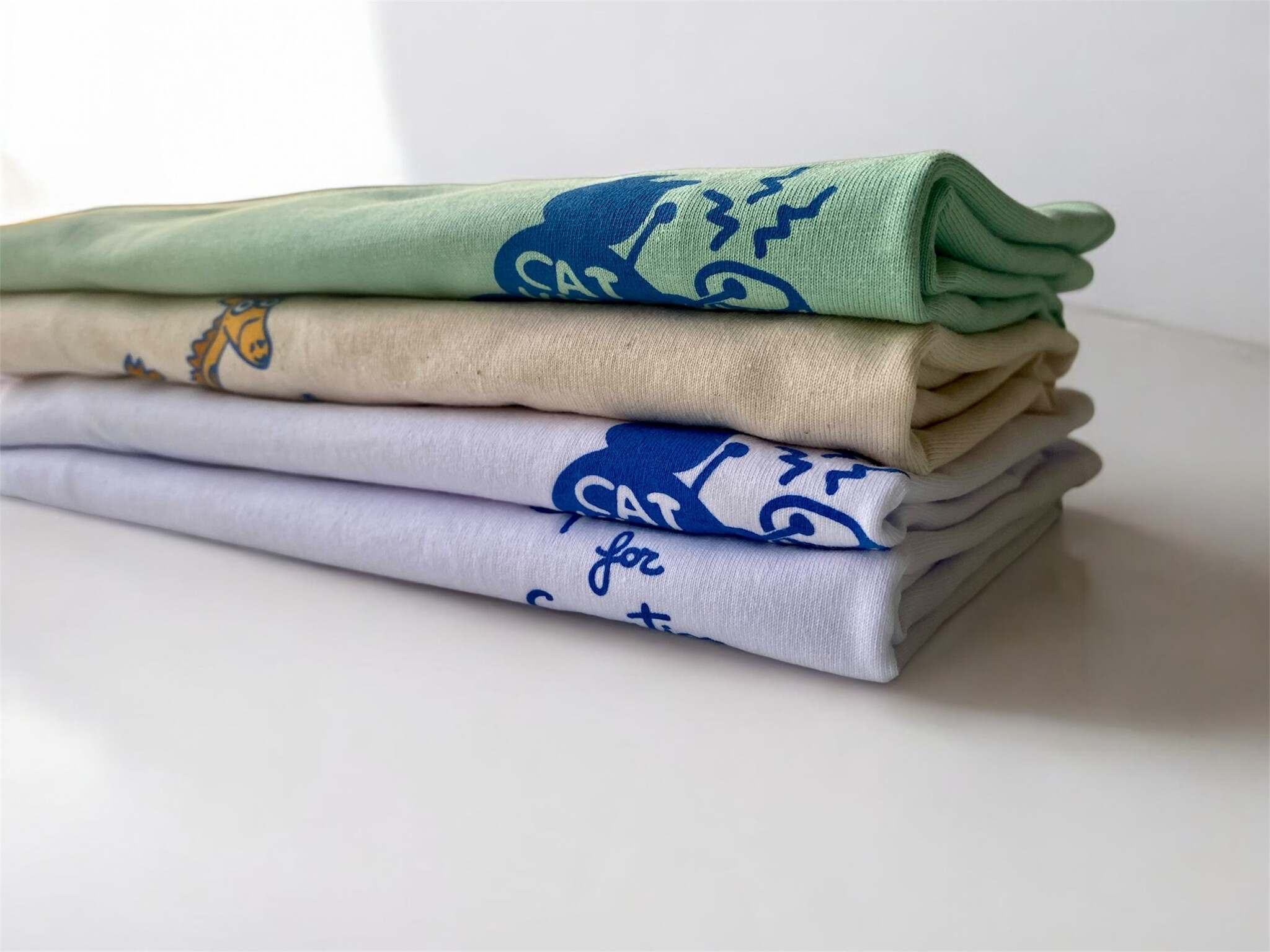 Space For Creation Giraffe Doodle Tee