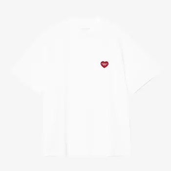 Women Heart Patch Tee