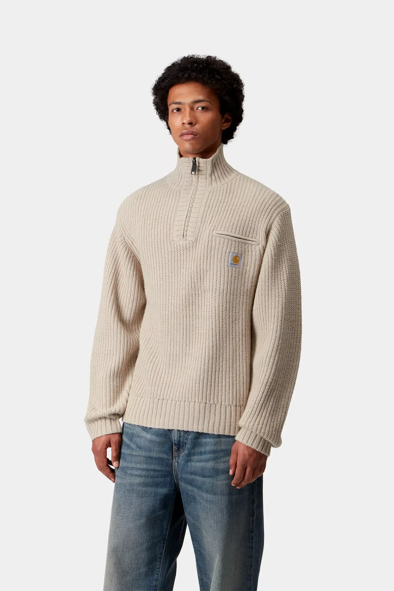 Carhartt WIP Detroit Half Zip Sweater