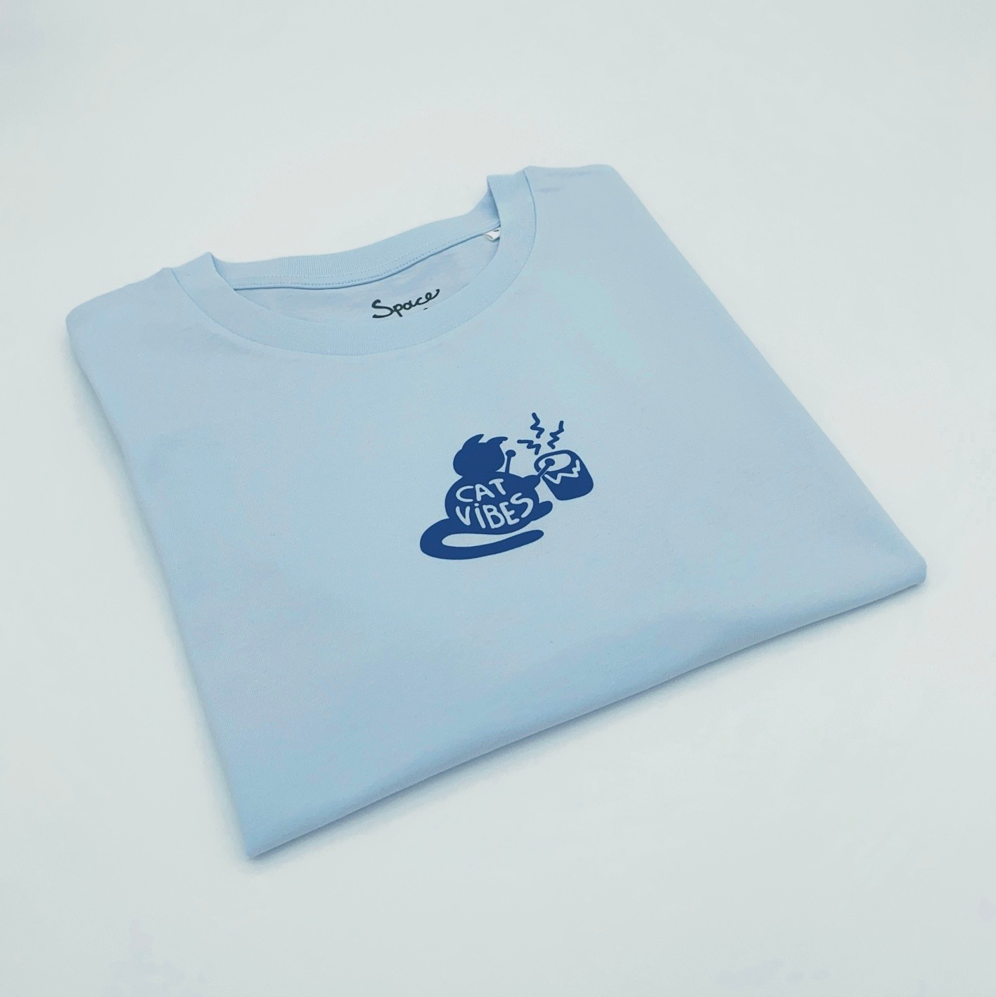 Space For Creation Women Cat Vibes Tee