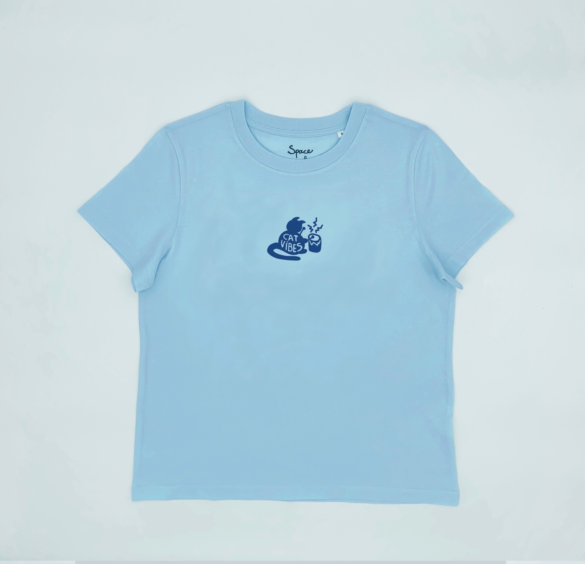Space For Creation Women Cat Vibes Tee