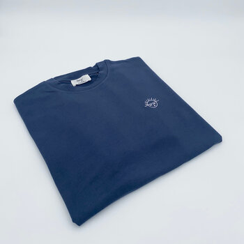Sun Embroidery Tee