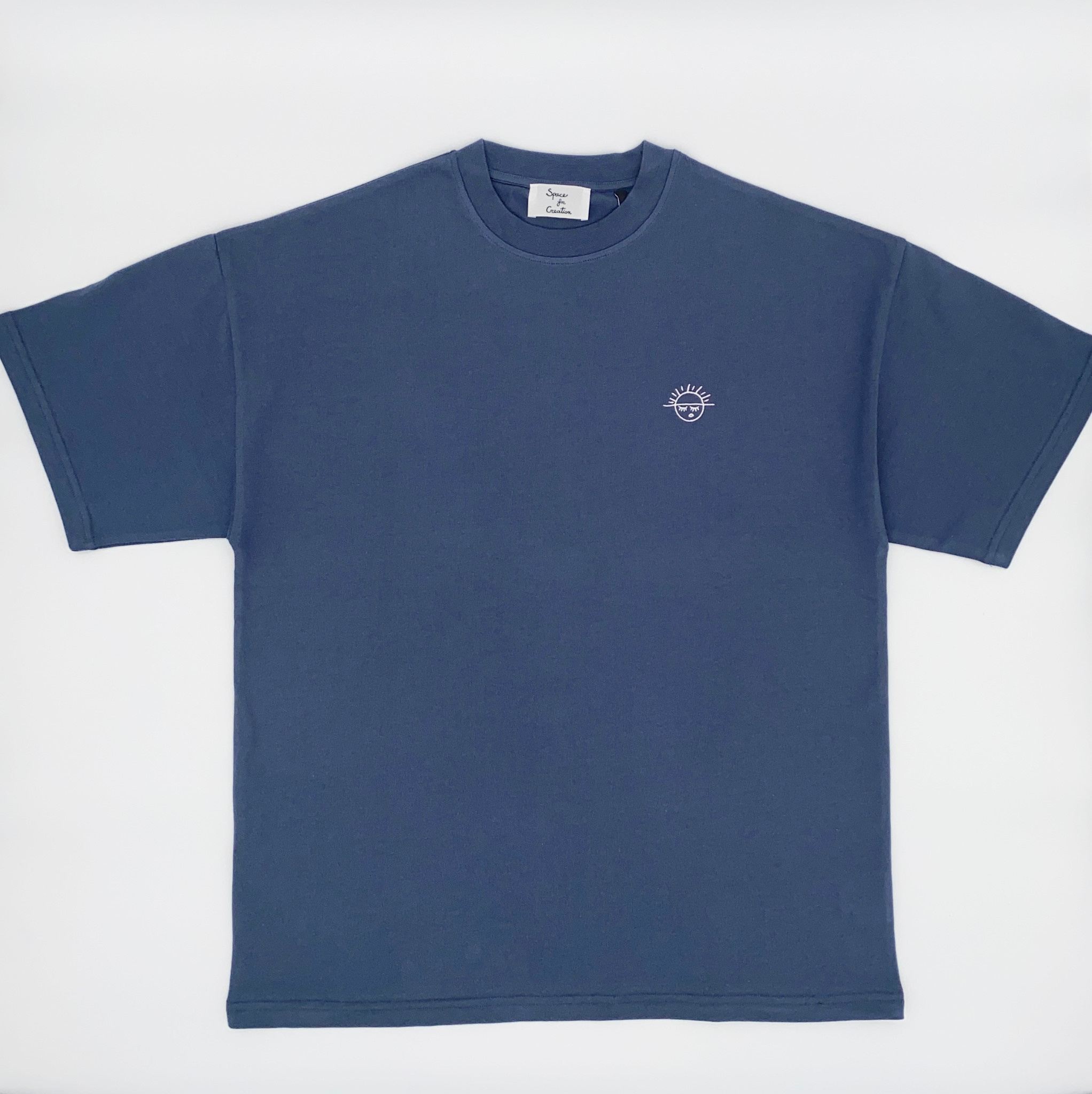 Space For Creation Sun Embroidery Tee