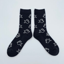 Space For Creation Fish Socks