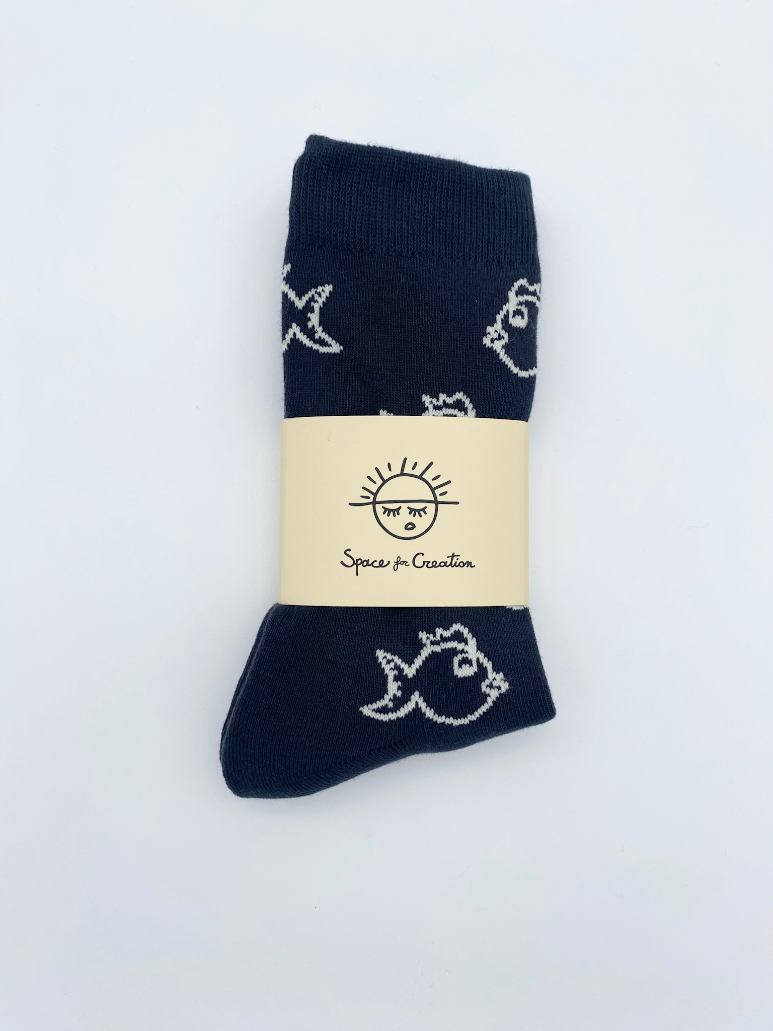 Space For Creation Fish Socks