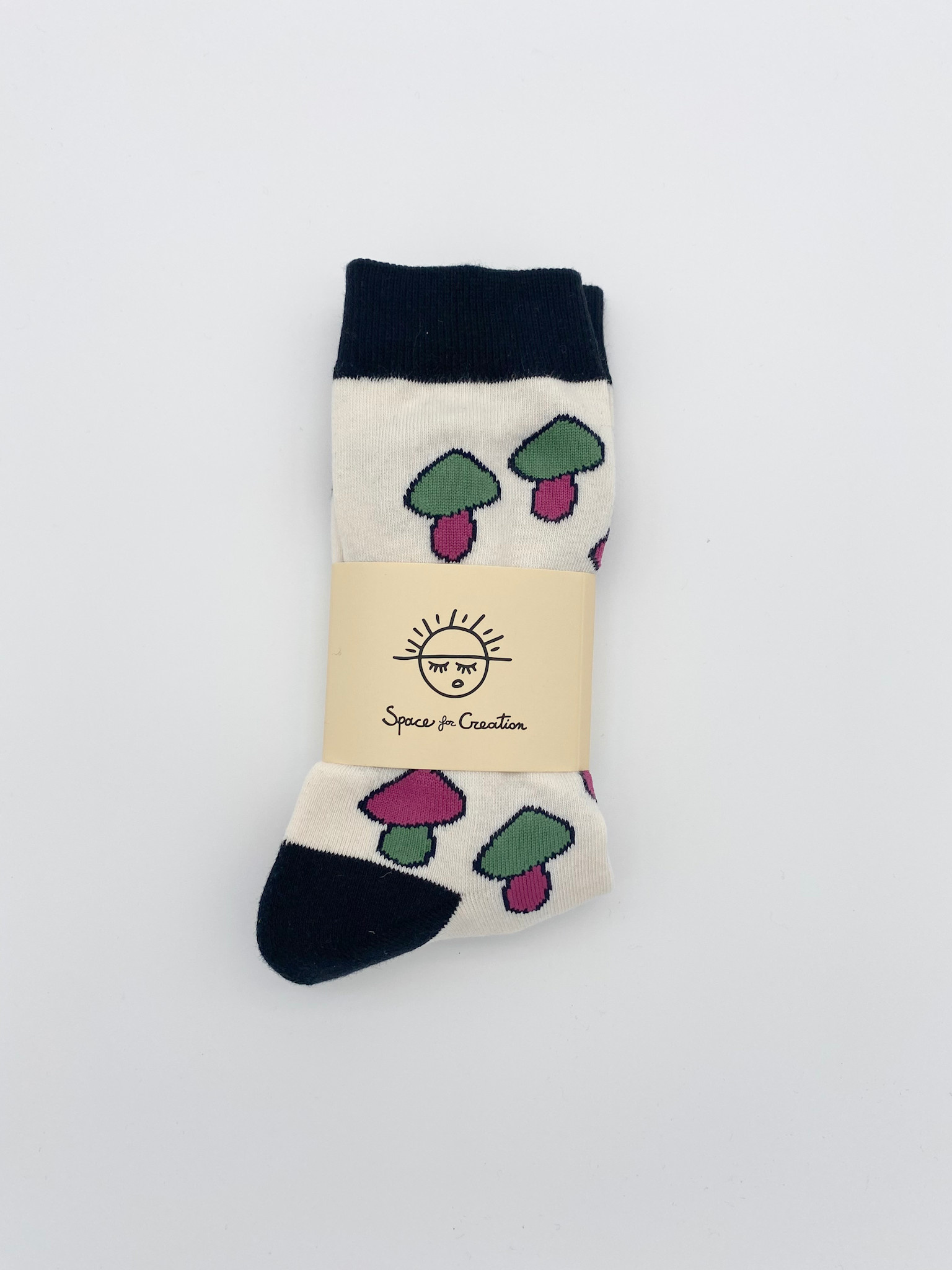 Space For Creation Mushroom Socks