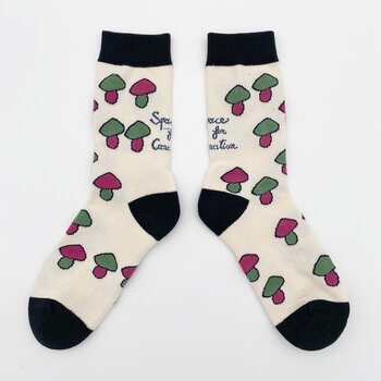 Space For Creation Mushroom Socks