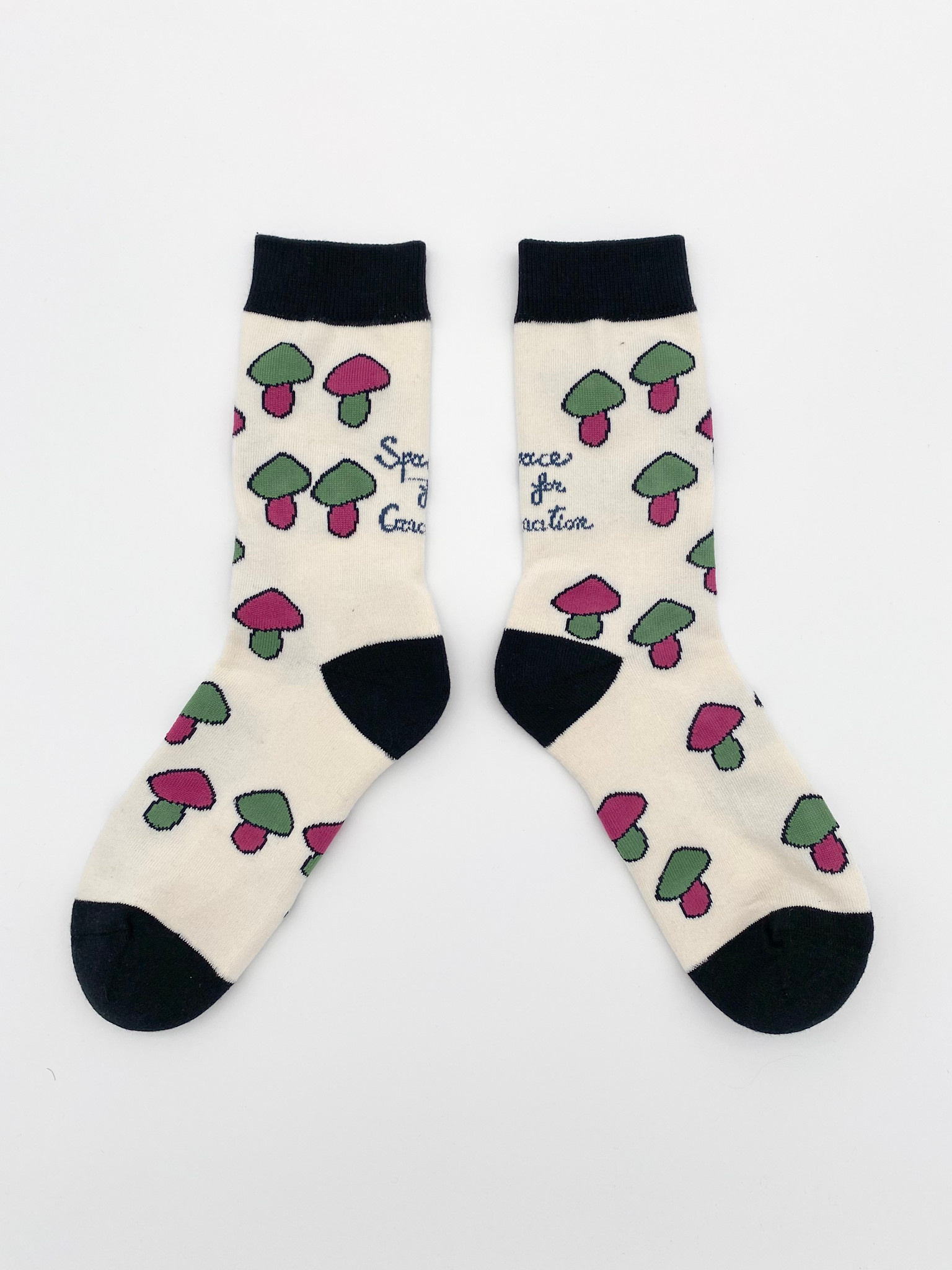 Space For Creation Mushroom Socks
