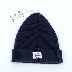 Sun Logo Beanie - Organic Cotton