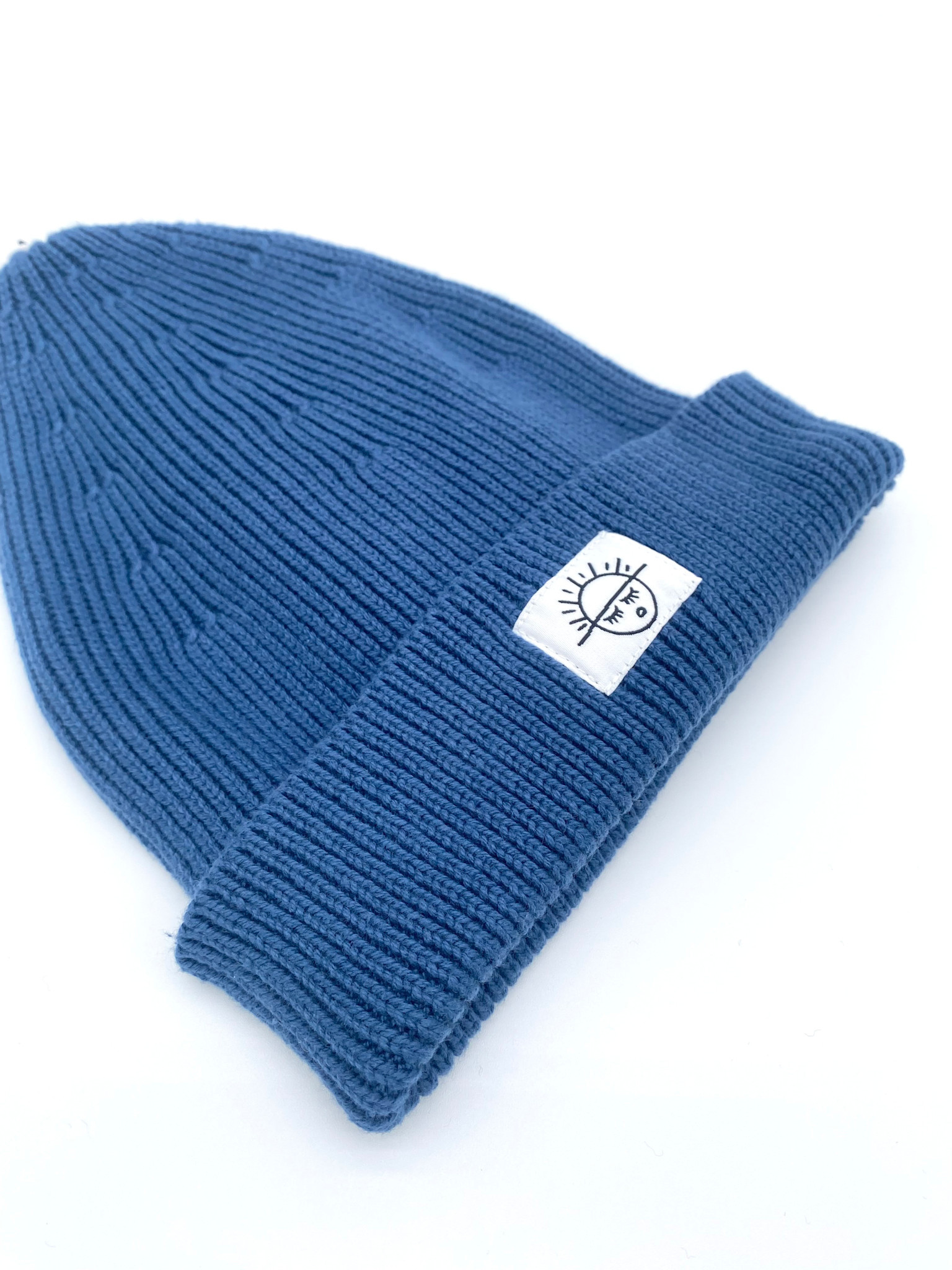 Space For Creation Sun Logo Beanie - Organic Cotton