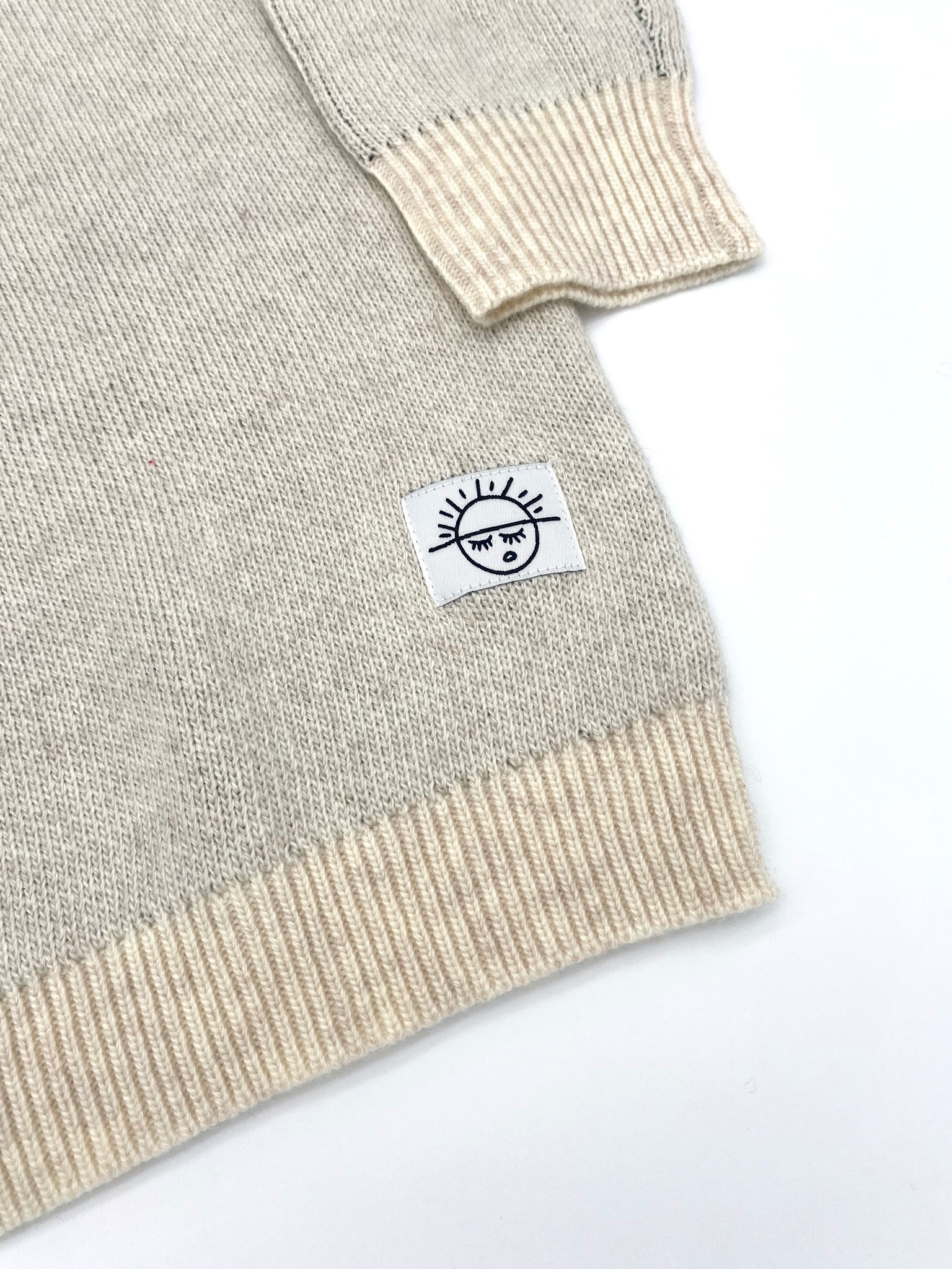 Space For Creation Wolf Sweater - 100% Lambswool